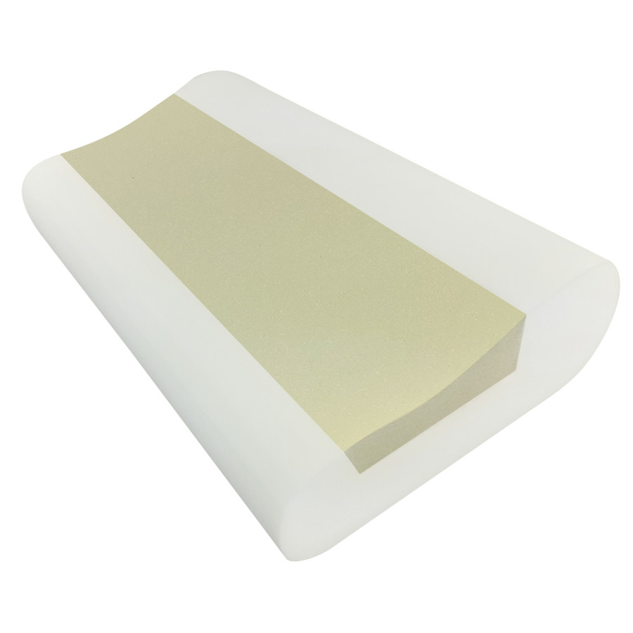 Poduszka ortopedyczna z pianki PUR i pianki z pamięcią