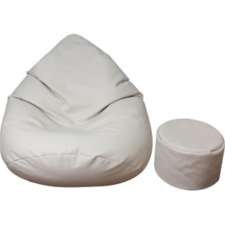 Pufa Worek SAKO Maxi Fotel + podnóżek