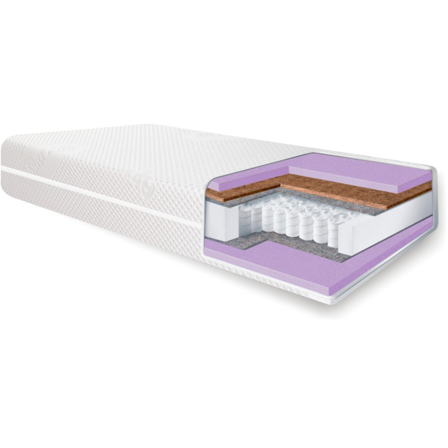 Materac kieszeniowy Reno z warstwą kokosu