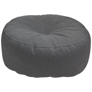 Pufa okrągła roller podnóżek sztruks