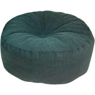 Pufa okrągła roller podnóżek sztruks