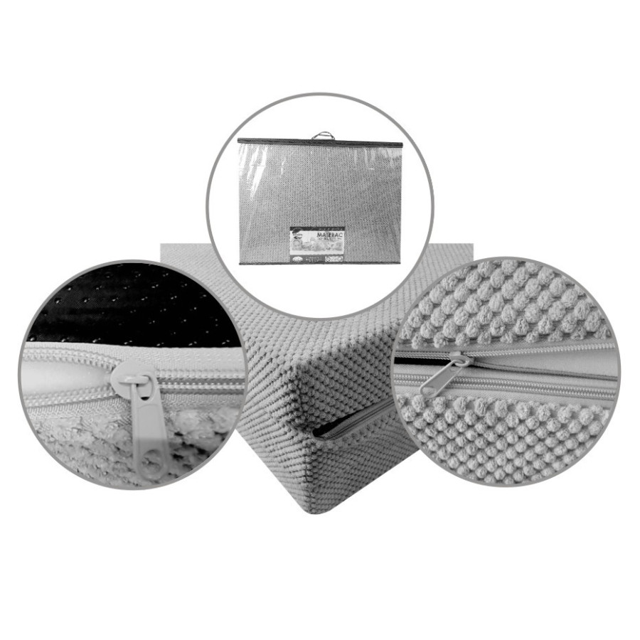 Materac składany turystyczny Premium 90x200 cm