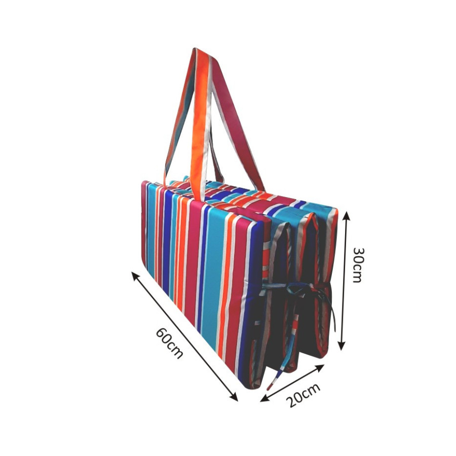 Mata plażowa gruba mata  na plaże kamieniste Mata do Chorwacji 180x60x3 cm