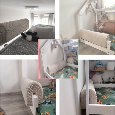 Ochraniacz piankowy na łóżko, na barierkę 100 cm