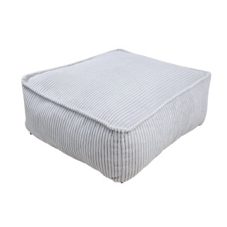 poduszka niska duża szara