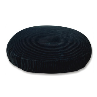 Nowoczesna pufa okrągła poduszka niska - siedzisko 70x70 cm