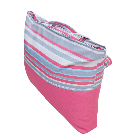 Torba na plażę wodoodporna z kieszonką 55x40 cm