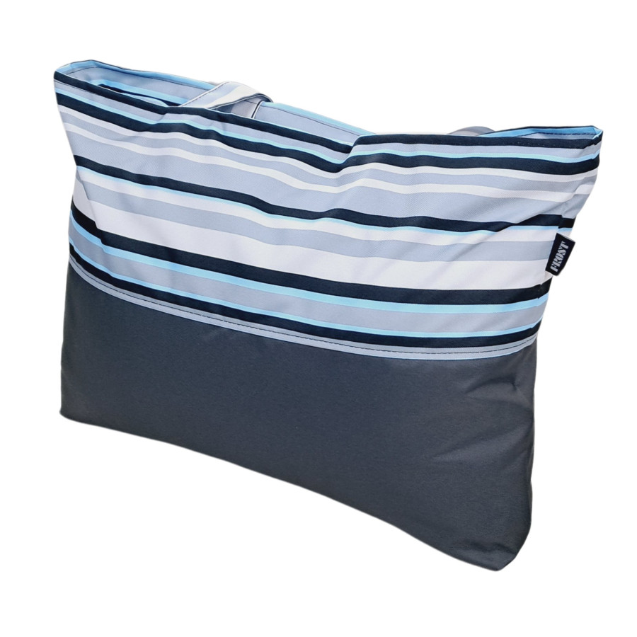 Torba na plażę wodoodporna z kieszonką 55x40 cm