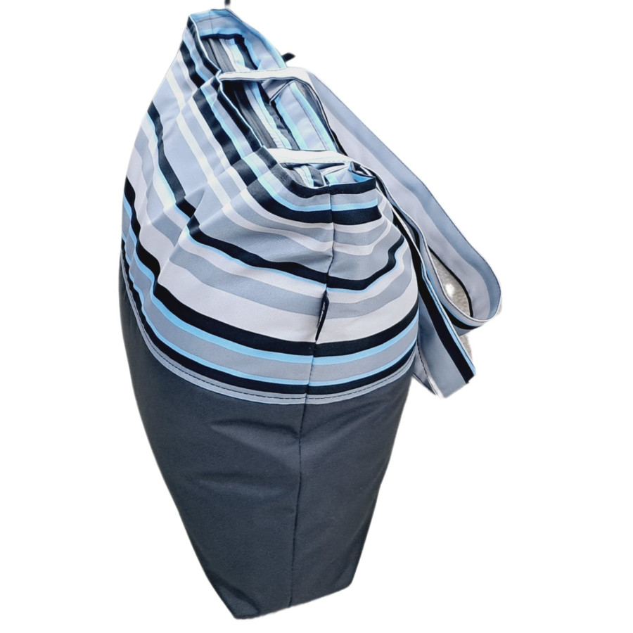 Torba na plażę - wodoodporna z kieszonką