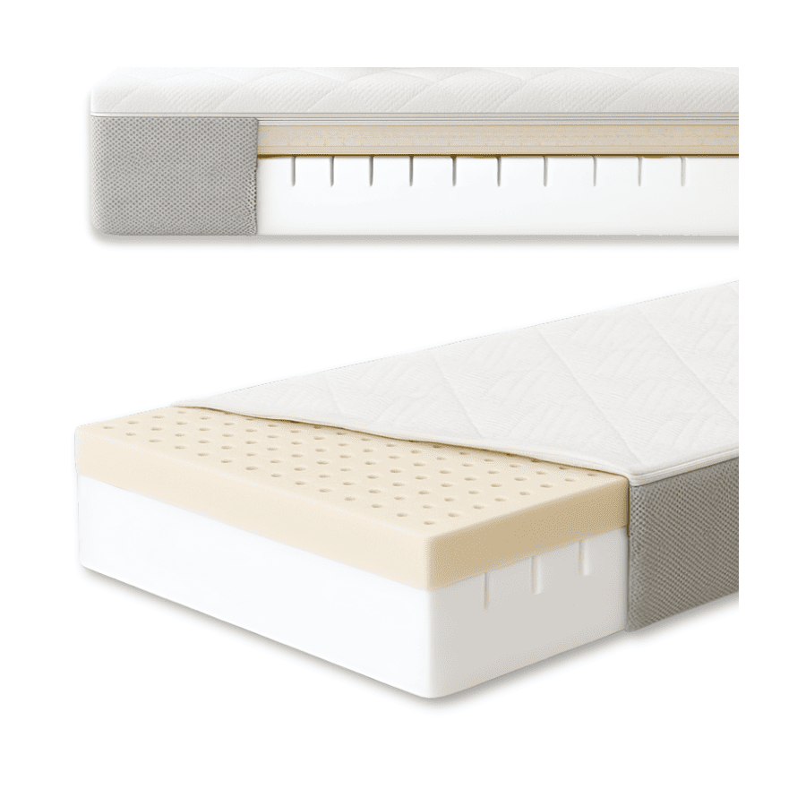 Materac piankowy Kids Grow - materac dla dziecka nacinana pianka + lateks