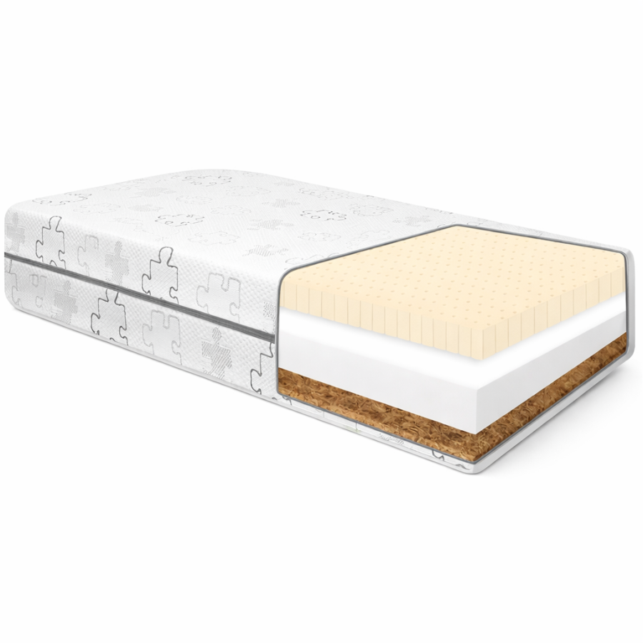 Materac dla dziecka| Materac piankowy  z lateksem i kokosem| Materacerzekasnu.pl