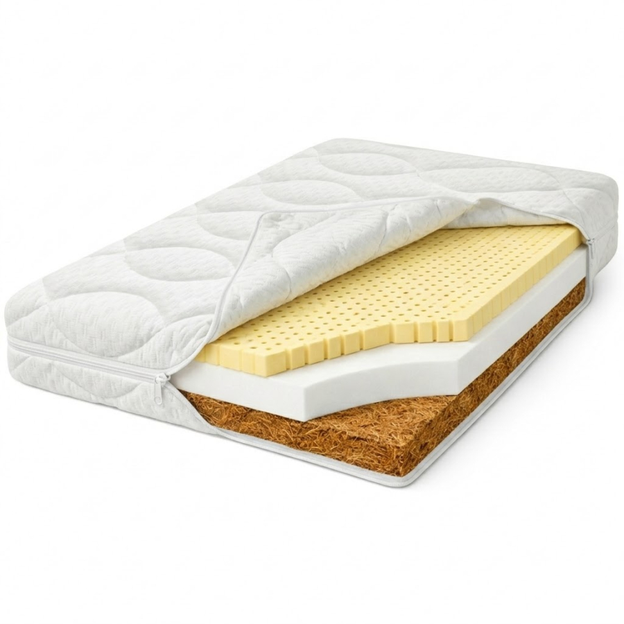 Materac dla dziecka| Materac piankowy  z lateksem i kokosem| Materacerzekasnu.pl
