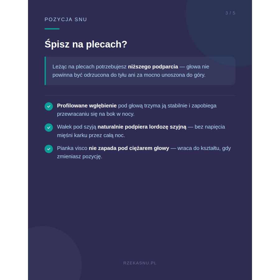 Poduszki ortopedyczne| Poduszki ergonomiczne - zdrowy kręgosłup