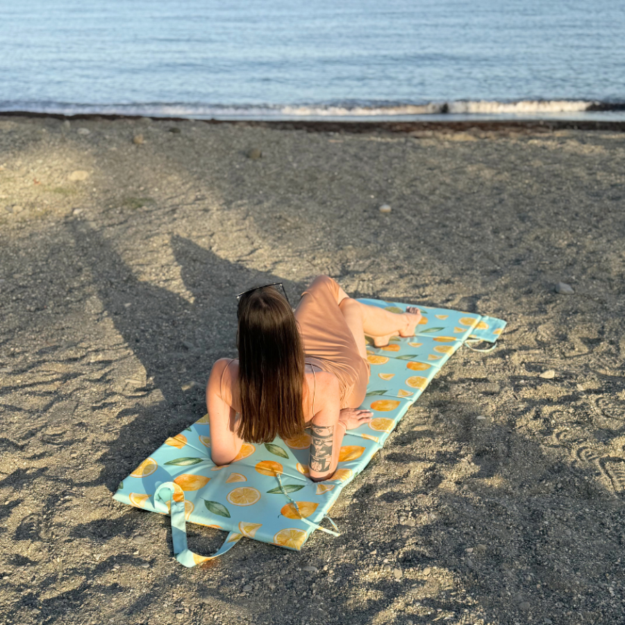 Mata plażowa, gruba mata na plaże kamieniste