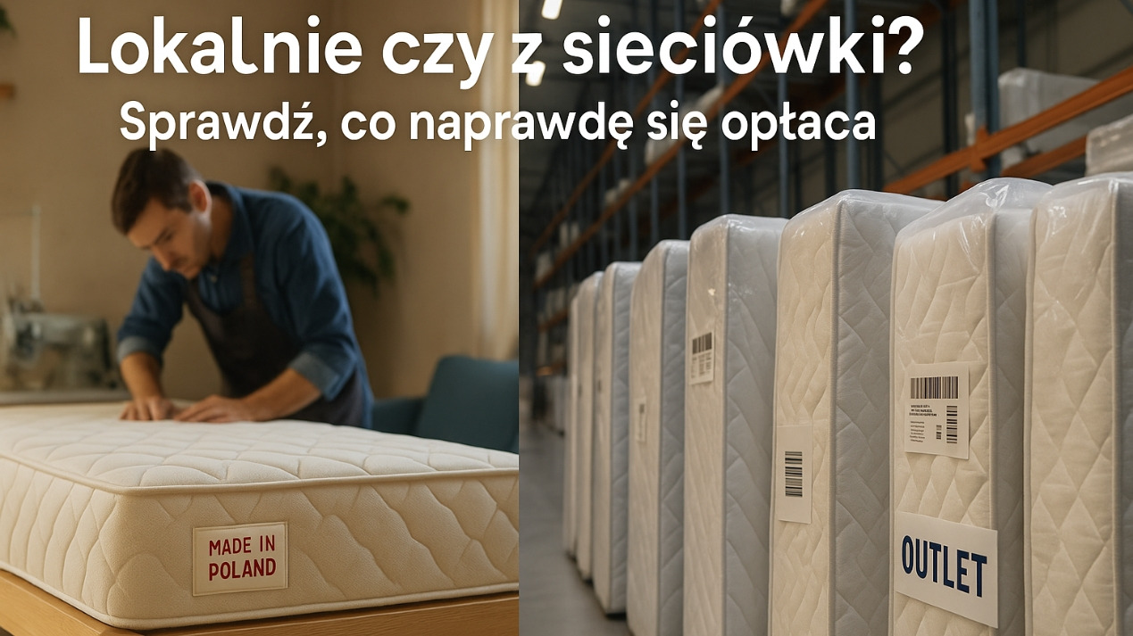 Kupujesz materac? Sprawdź, czemu lokalny producent to lepszy wybór